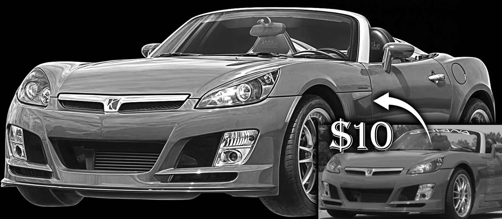 Poor quality photo editing and retouching